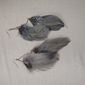 BN First Nation's feather earrings